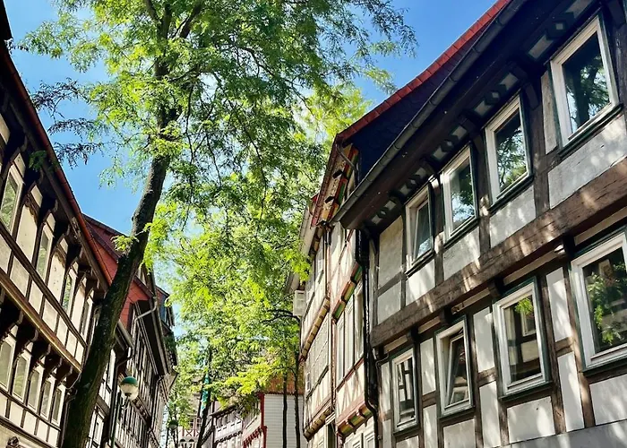 Barrierefreies Altstadtappartement In Osterode 公寓 Osterode am Harz