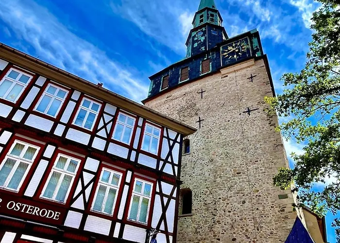 Barrierefreies Altstadtappartement In Osterode 公寓